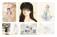 高田明美によるカラー原画・ラフ