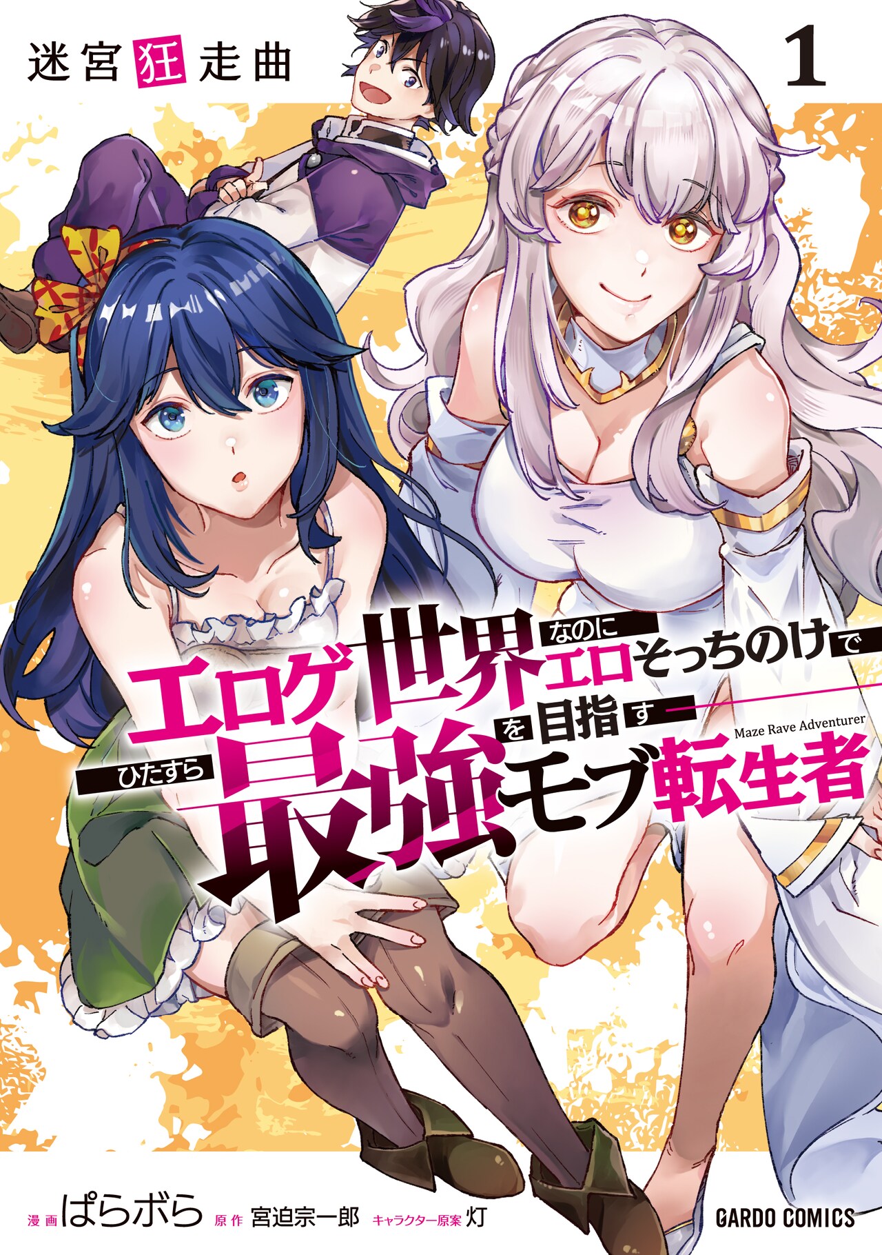 ダメージ気にせず最高効率で最強を目指す、クレイジー冒険譚「迷宮狂走曲 」1巻