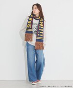 「僕のヒーローアカデミア マフラー」オールマイトモデル 着用イメージ