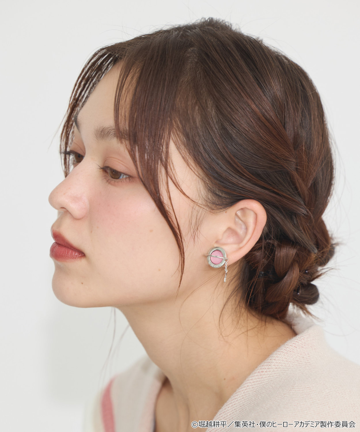 「麗日お茶子 イメージ イヤリング」着用イメージ