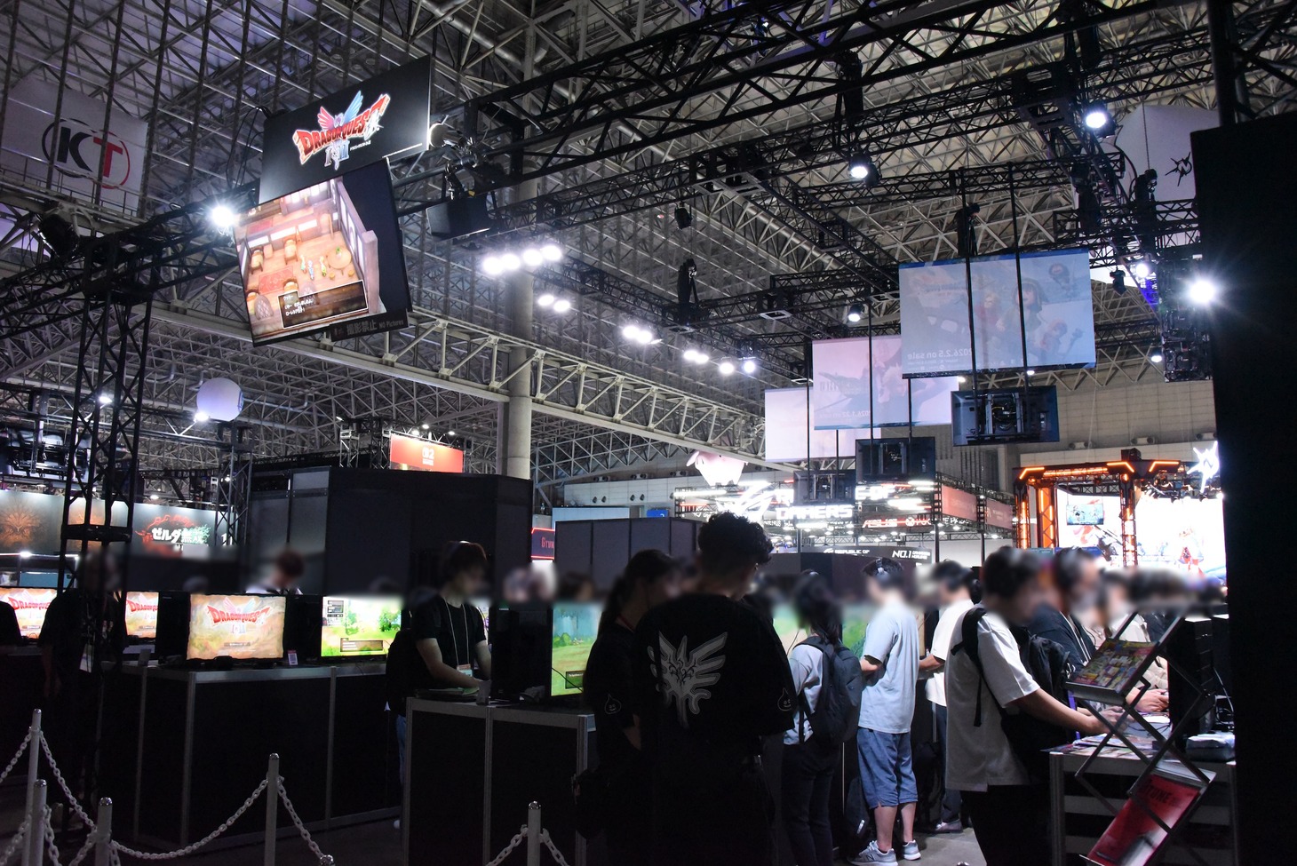 スクウェア・エニックスブースの様子