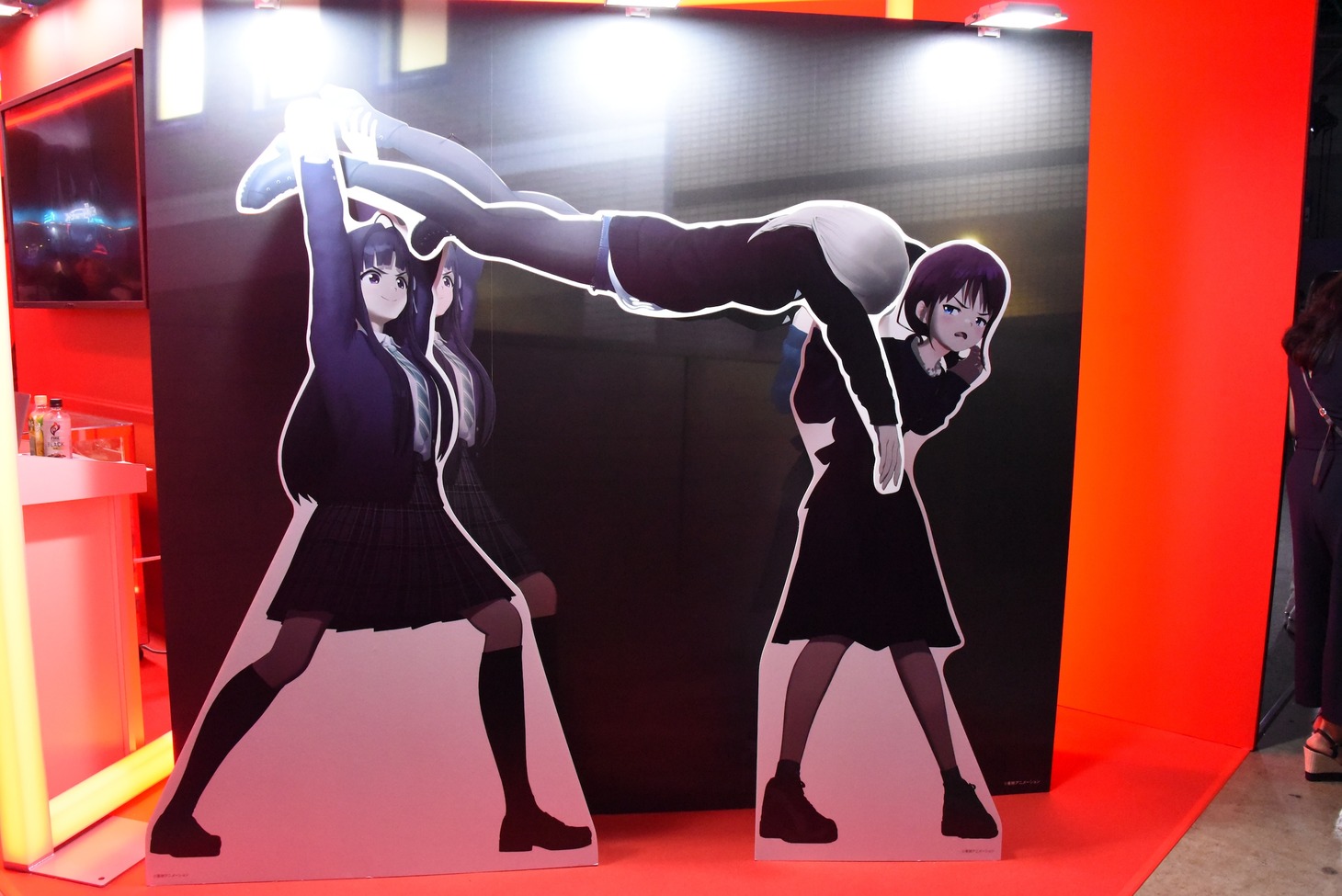 東映アニメーションブースの様子