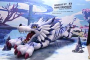 バンダイナムコエンターテインメントブース「デジモンストーリー タイムストレンジャー」の展示 (c)本郷あきよし・東映アニメーション (c)Bandai Namco Entertainment Inc.　