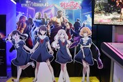 アニメ「対ありでした。～お嬢さまは格闘ゲームなんてしない～」のパネル展示