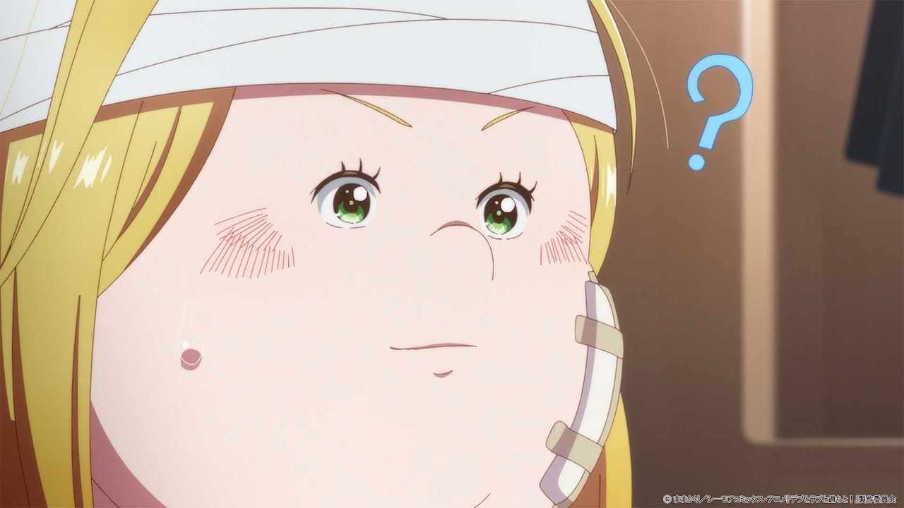 「デブとラブと過ちと！」第1話カット、夢子が記憶喪失で超ポジティブに