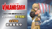 「ヴィンランド・サガ」最終29巻の告知画像。