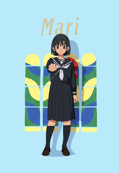 TVアニメ「さよならララ」より、大津茉里（CV：川石奈奈）