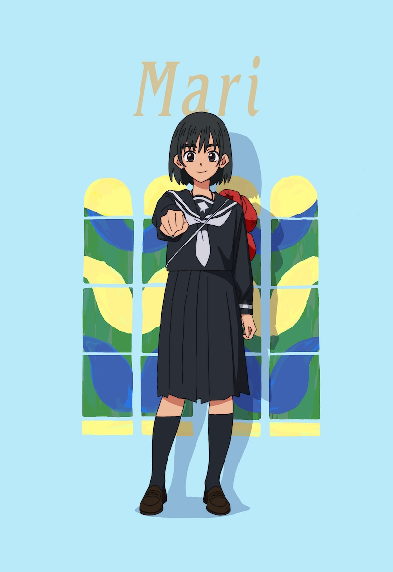 TVアニメ「さよならララ」より、大津茉里（CV：川石奈奈）