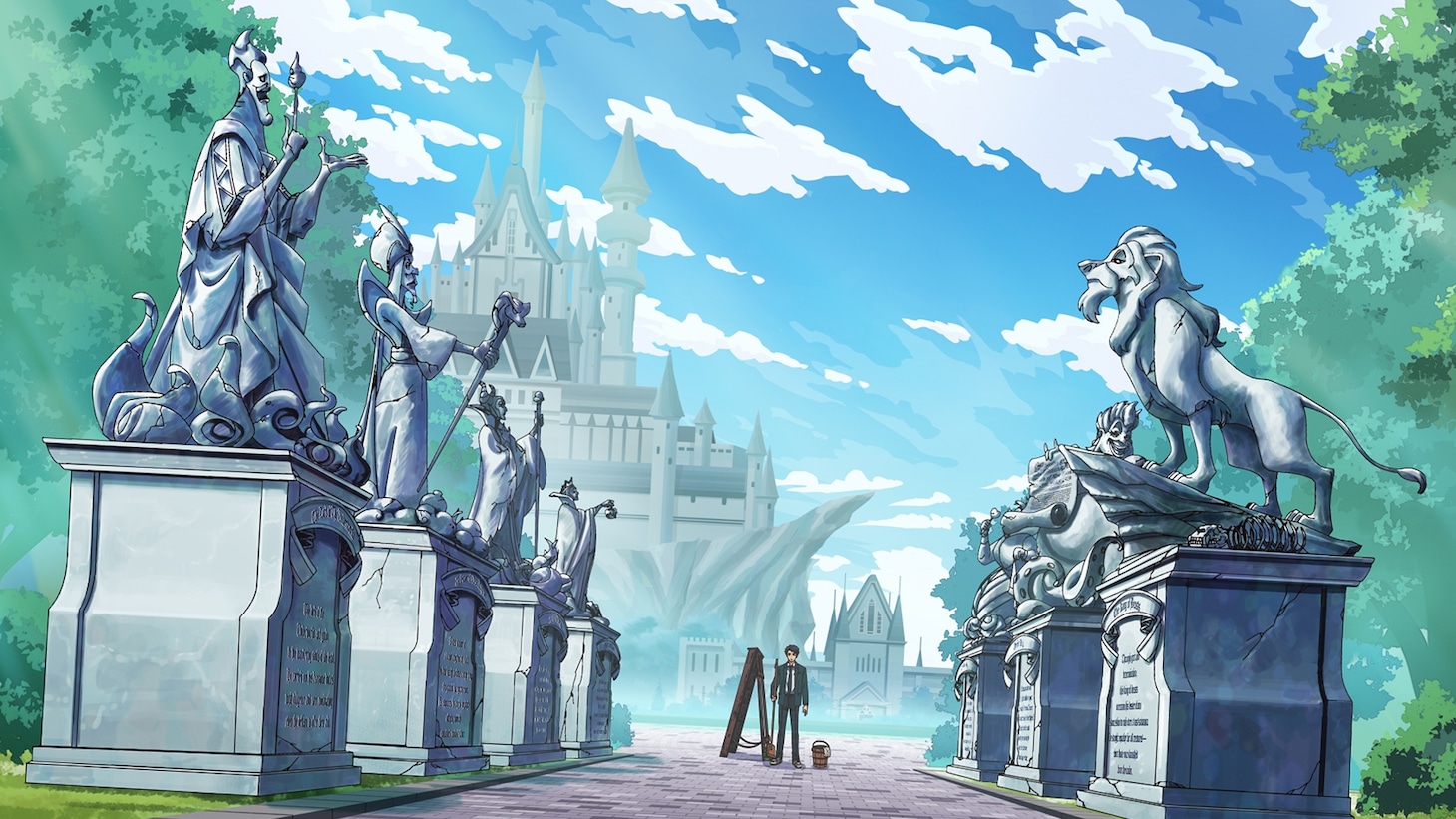 アニメ「ツイステ」本PV公開、ディズニー映画の本編映像を使用