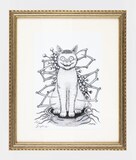 受注商品「複製版画 ギャロン」 ※伊藤潤二の直筆サインとシリアルナンバー入り (c) JI/ASP