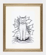 受注商品「複製版画 ギャロン」 ※伊藤潤二の直筆サインとシリアルナンバー入り (c) JI/ASP