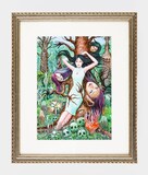 受注商品「複製版画 富江5」  ※伊藤潤二の直筆サインとシリアルナンバー入り (c) JI/ASP