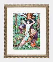 受注商品「複製版画 富江5」  ※伊藤潤二の直筆サインとシリアルナンバー入り (c) JI/ASP