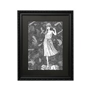 受注商品「複製版画 伊藤潤二×藤本圭紀 『富江』 コラボレーション・スタチュー パッケージ用イラスト」 ※シリアルナンバー入り (c) JI/ASP