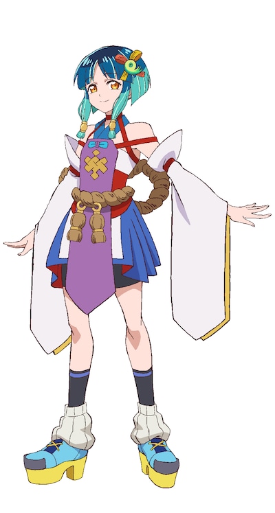 ヤクモ（CV：花澤香菜）。荒ぶる神の末裔
リンネの御役目のため、その力を貸す。 (c)MIXI