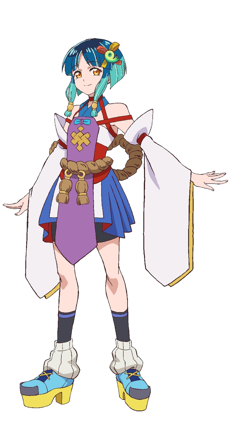 ヤクモ（CV：花澤香菜）。荒ぶる神の末裔
リンネの御役目のため、その力を貸す。 (c)MIXI