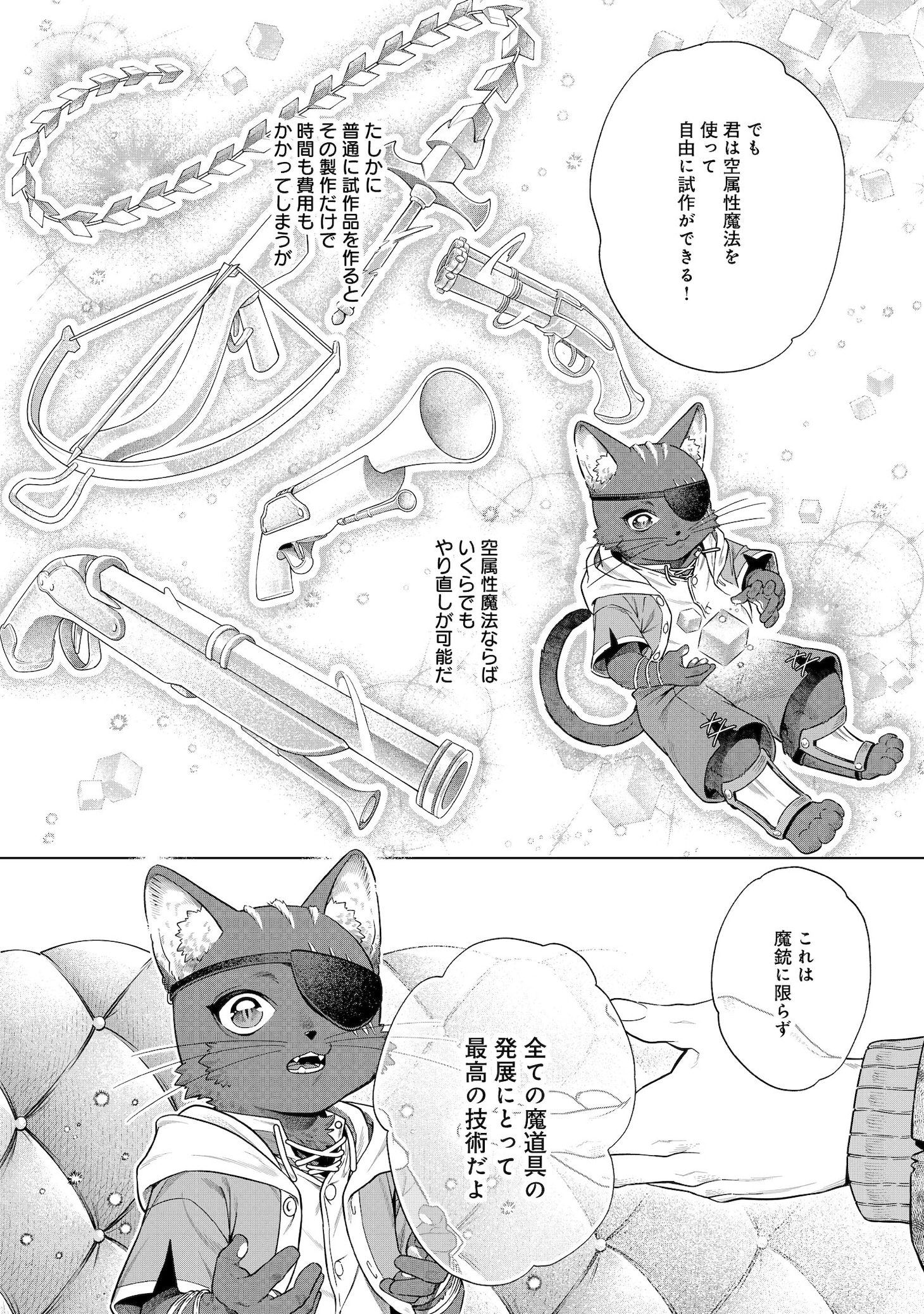 「黒猫ニャンゴの冒険リブート レア属性を引き当てたので、気ままな冒険者を目指します」より