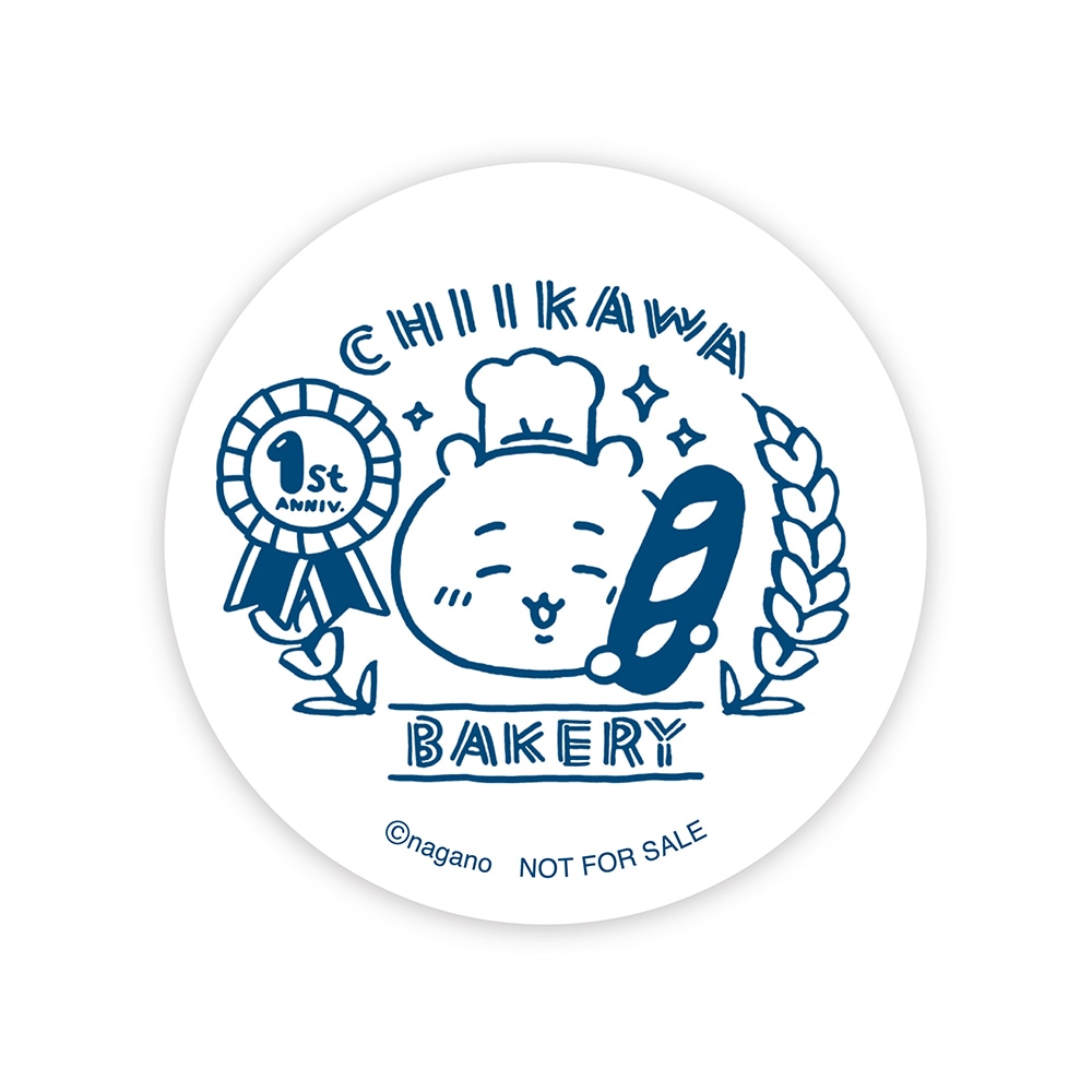 「1周年オリジナルマット缶バッジ」イメージ