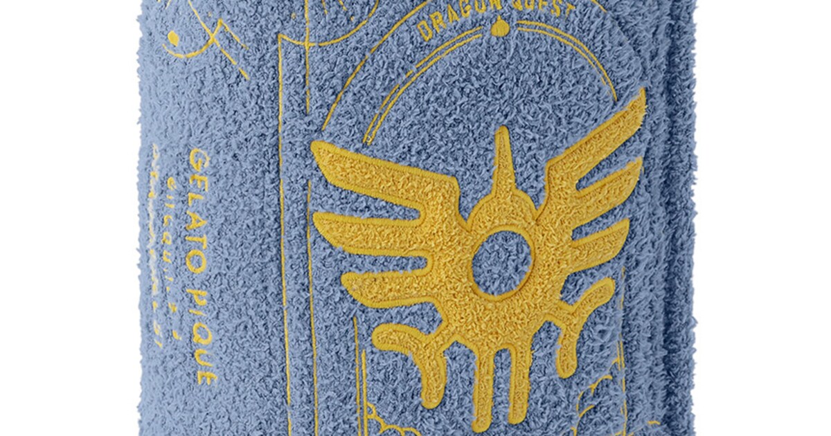 ドラゴンクエスト×ジェラートピケ 冒険の書 ティッシュケース ドラクエ 