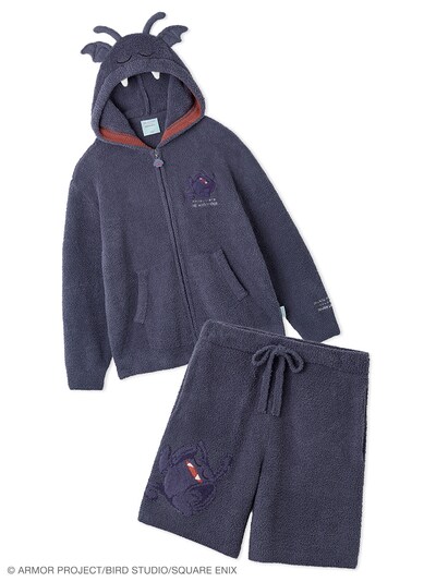 「【ドラゴンクエスト】【ユニセックス】ジェラートモーモンパーカ＆ハーフパンツセット」