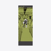 「よふかしのうた ポスターくじびき」の1種