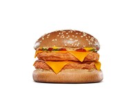 Cセット「フレームスモーク チキンダブルチーズバーガー」