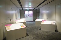 「ベツコミ55th ANNIV. BEYOND THE PAGE 好き、のつづき。」の展示の様子