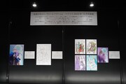 「ベツコミ55th ANNIV. BEYOND THE PAGE 好き、のつづき。」の展示の様子