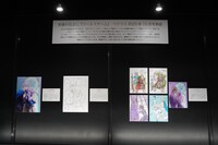 「ベツコミ55th ANNIV. BEYOND THE PAGE 好き、のつづき。」の展示の様子