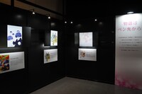 「ベツコミ55th ANNIV. BEYOND THE PAGE 好き、のつづき。」の展示の様子
