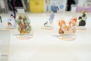 「ベツコミ55th ANNIV. BEYOND THE PAGE 好き、のつづき。」のグッズコーナーの様子