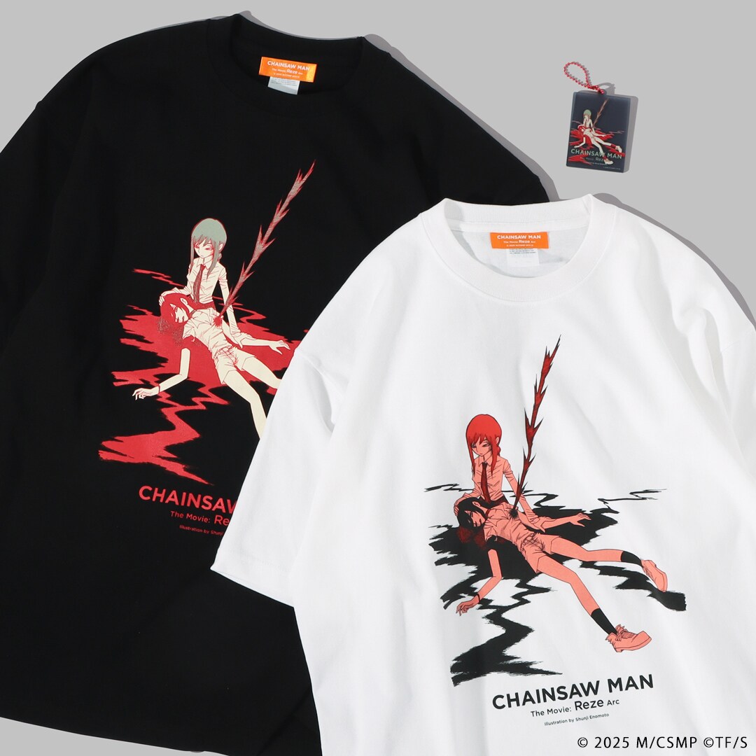 チェンソーマン レゼ篇」×榎本俊二のコラボTシャツ、ラストシーンを