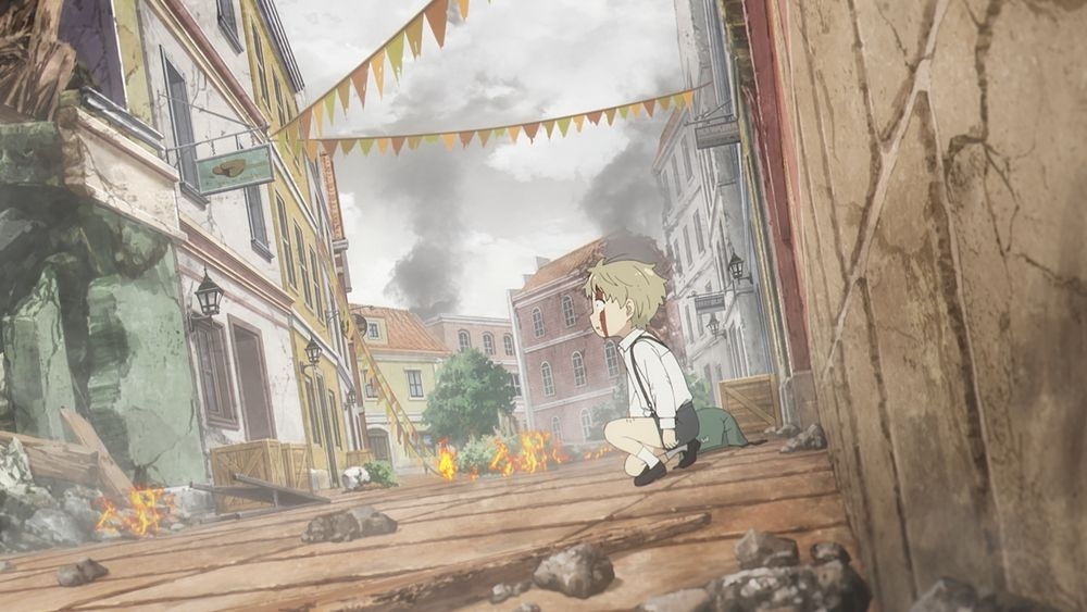 TVアニメ「『SPY×FAMILY』Season 3」で展開される「ロイド過去編」のPVより  (c)遠藤達哉／集英社・SPY×FAMILY製作委員会