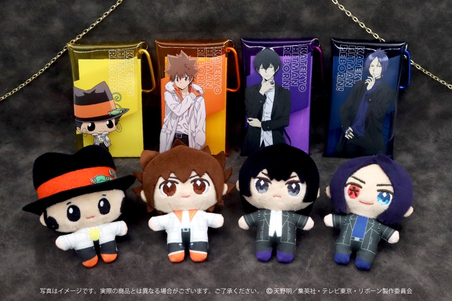 家庭教師ヒットマン REBORN! リボーン CCG ブリアンテ ケース付き 家庭教師ヒットマンREBORN!」ぬいぐるみ＆クリアケースがナムコの