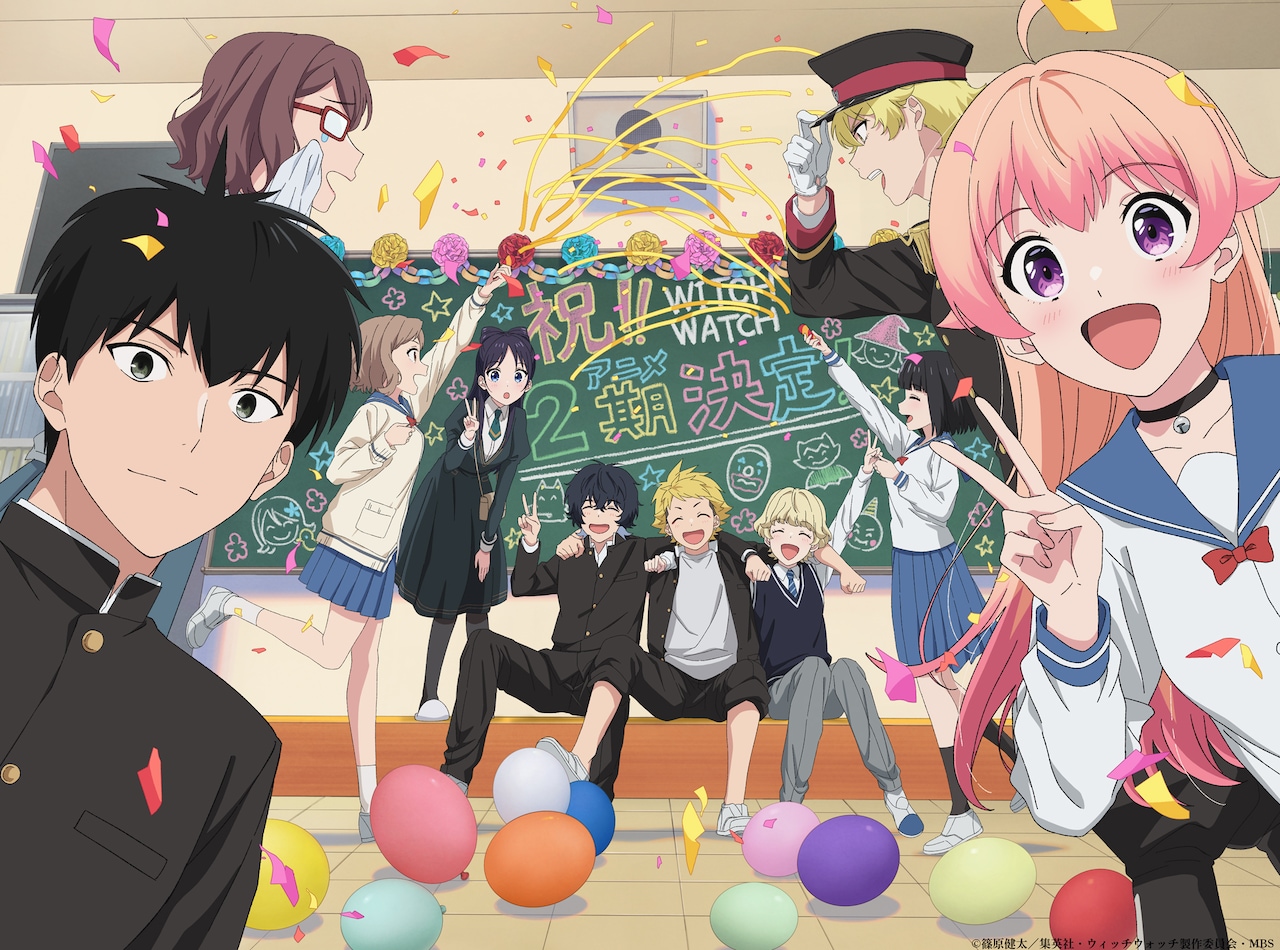 アニメ「ウィッチウォッチ」第2期制作決定！教室にニコとモリヒトら