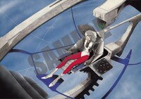 「DESIGNS 永野護デザイン展」東京会場の新規展示「STORATO（原画）」（1985年）