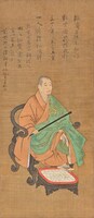 「一休宗純頂相」（酬恩庵一休寺蔵） ※複製（後期展示）