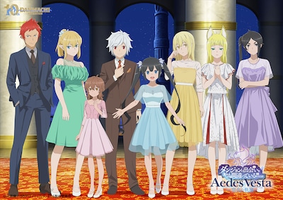 「DANMACHI 10th Anniversary Special Event『Aedes Vesta -聖火の軌跡-』」ビジュアル