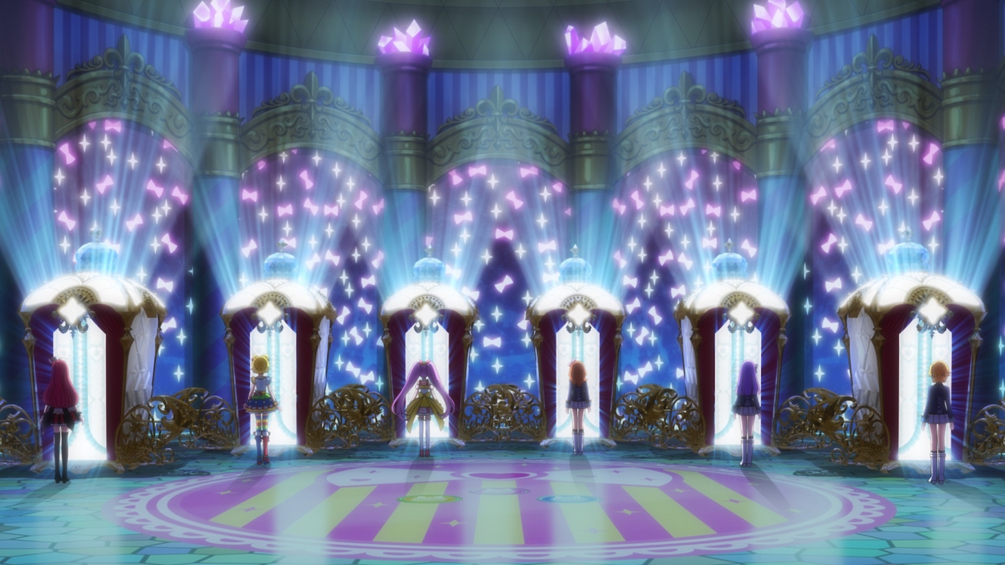 「アイカツ！×プリパラ THE MOVIE -出会いのキセキ！-」場面カット