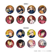 トレーディング缶バッチ (c)古舘春一／集英社・「ハイキュー!!」製作委員会