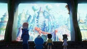 「映画ドラえもん 新・のび太の海底鬼岩城」特報映像より