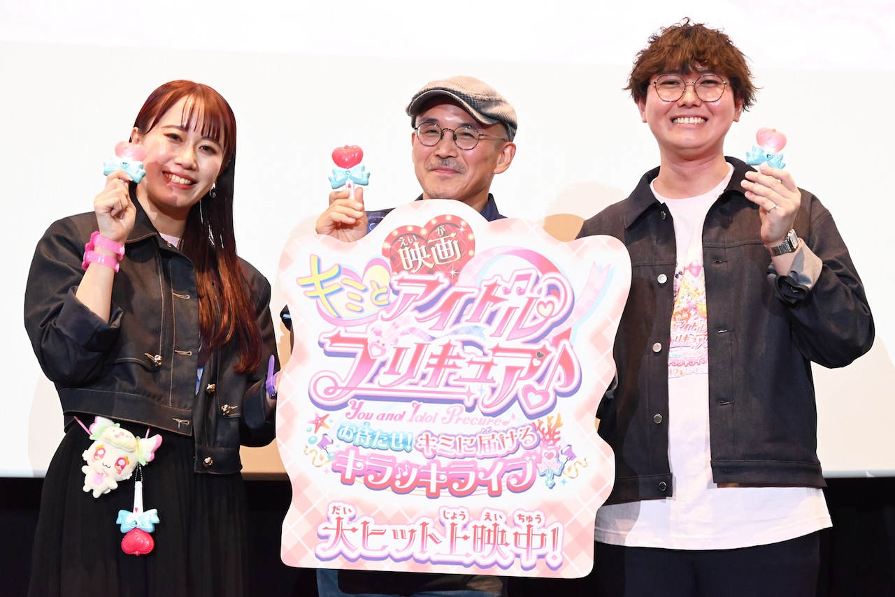 左から西村舞音プロデューサー、脚本の吉野弘幸、皆川英未來プロデューサー