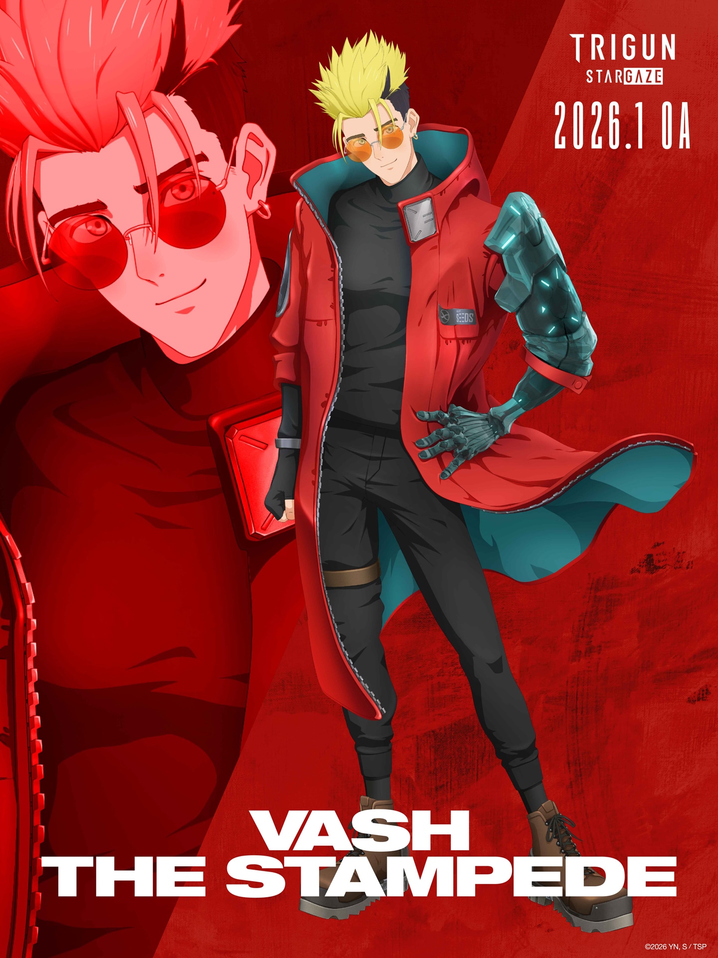 ヴァッシュ・ザ・スタンピード（CV：松岡禎丞）