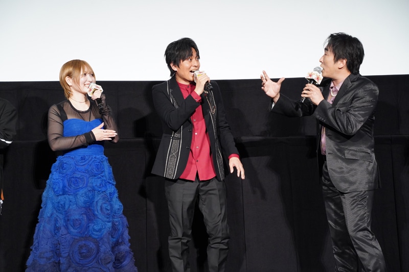 関智一がこれまでにもオーディションを受け続けていたことを知り、驚く白石晴香と小林親弘