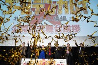 「劇場先行版 アニメ『ゴールデンカムイ』札幌ビール工場編」前編の公開記念舞台挨拶の様子