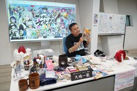 ゲリラで開催された大嶋編集長による“ガラポンタイム”の様子