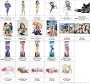 「SUNRISE Anniversary Girls」に合わせて販売される新商品のラインナップ