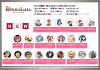 ラテアートドリンクの絵柄一覧