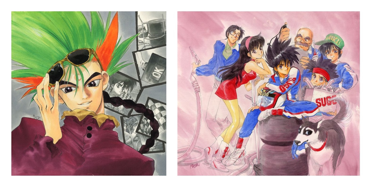 【士郎正宗の世界展】 複製原画10セット おまけあり 大阪会場から初登場のグッズ「複製原稿10枚セット（B4サイズ