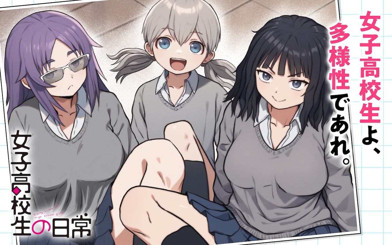 「女子高校生の日常」ビジュアル